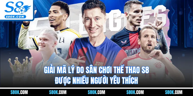 Giải mã lý do sân chơi thể thao S8 được nhiều người yêu thích